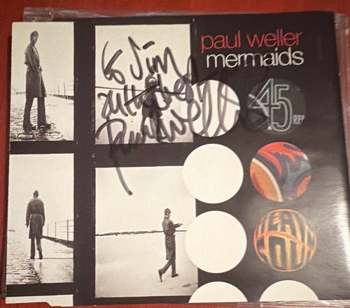 Paul weller mermaids - mermaids, signed