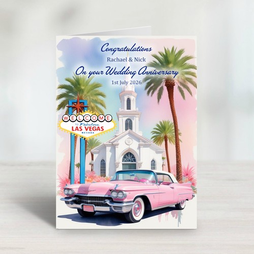Personalised las vegas pink - las,