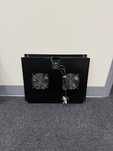 Fan server rack cooling tray - 2-fan,