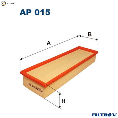 Air filter 015 for renault - filter, ap