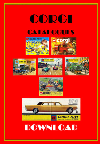 Corgi catalogues books - catalogues,