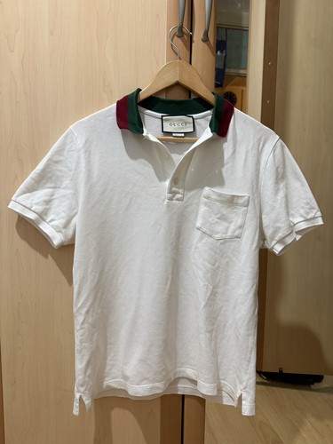 Gucci white web collar - white,