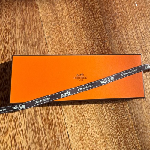 Hermès orange rectangular - hermès,