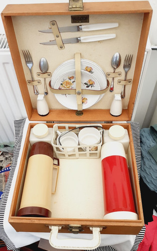 Vintage brexton picnic set - picnic, set.for