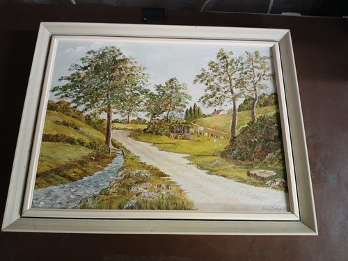 Simple life oil - painting, by