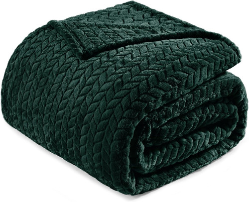Fleece blanket for bed - for, queen