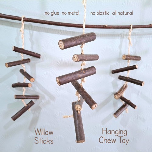 Willow sticks wooden hanging - willow,
