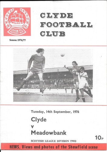 Clyde meadowbank thistle - clyde,
