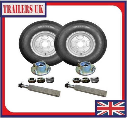 Trailer axle set - , 2