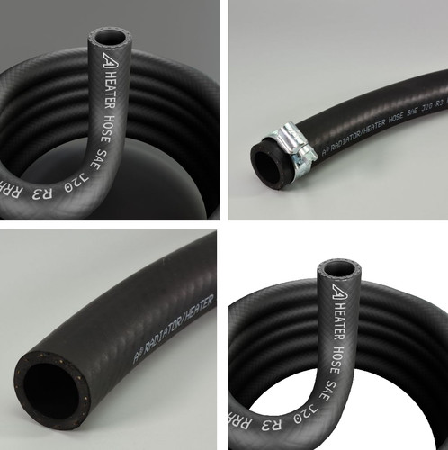Coolant heater hose - heater, rubber