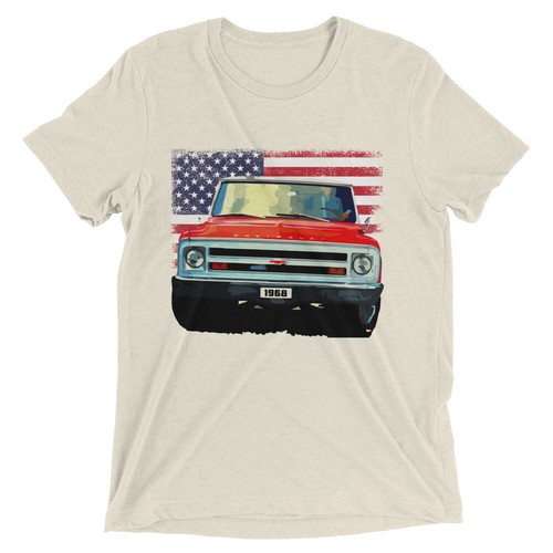 1968 red chevy c10 pickup - red,