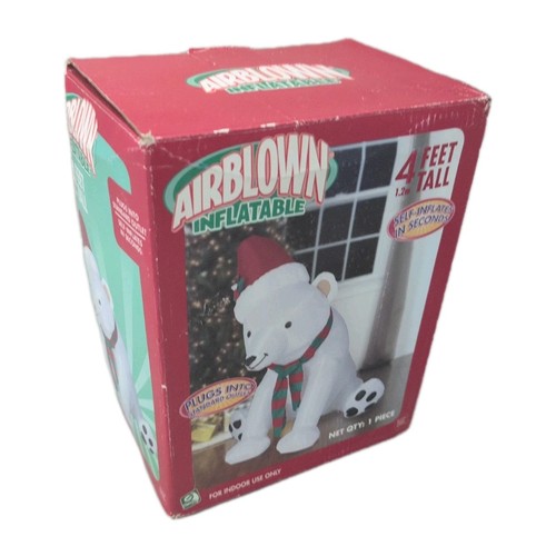 Gemmy polar bear tall - gemmy,