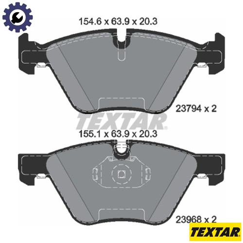 Brake pad set disc - brake,