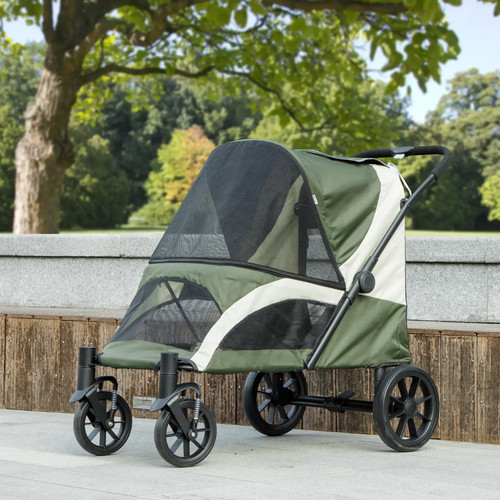 Foldable pet stroller medium - pet,