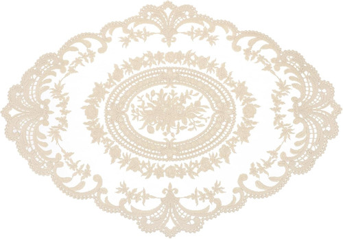 Retro lace placemat 12x16 - retro, 12x16-in