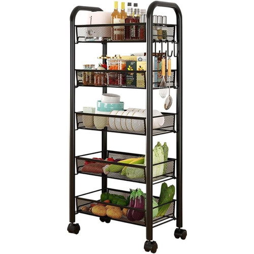 Tier mesh basket - mesh, rolling