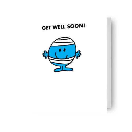 Get well soon card men - card, &