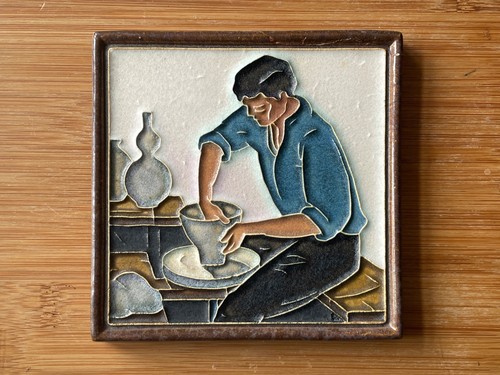 Royal delft cloisonné tile - delft,