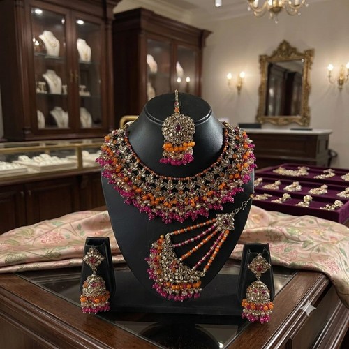 Bridal jewelry set indian - jewelry,