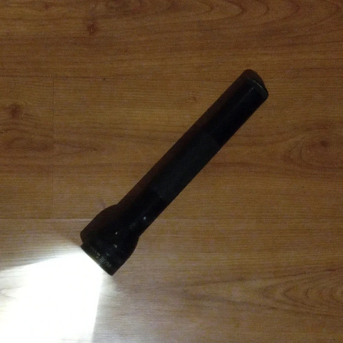 Maglite torch black - black, led