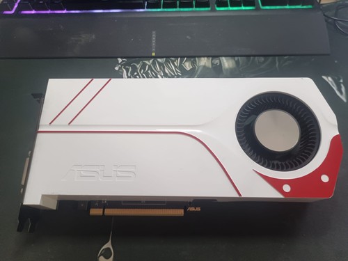 White asus turbo geforce - white, gtx