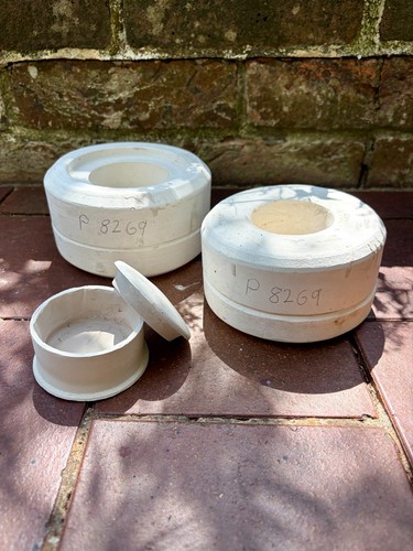 Ceramic plaster molds lidded - ceramic,