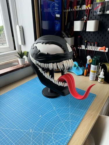 Venom helmet mask - 3d, printed
