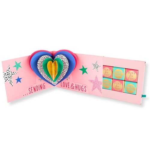 Friend heart pop birthday - friend, up
