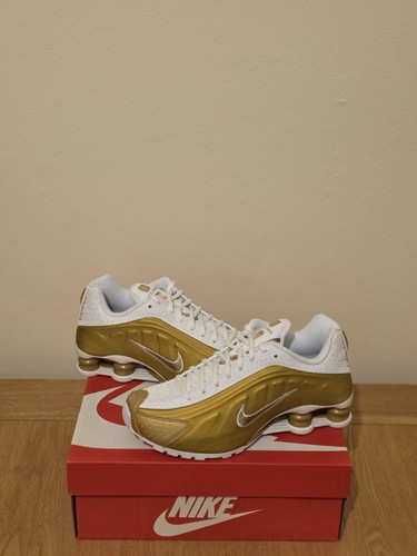 Nike shox white gold 5 - r4, 5.5