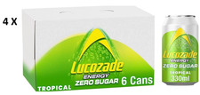 24x330ml lucozade energy - 24x330ml, zero