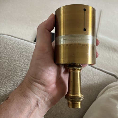 Antique brass pantometer - brass,