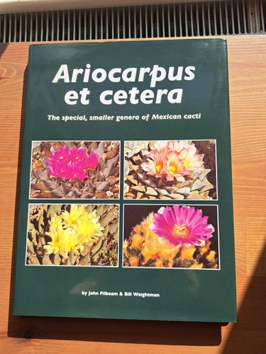 Ariocarpus cetera book - ariocarpus,