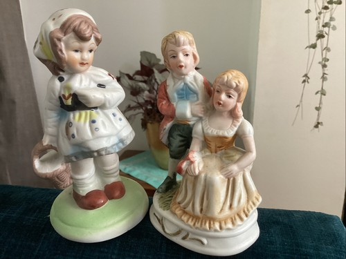 Vintage bisque porcelain - vintage,