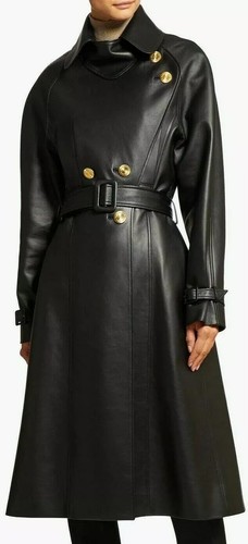 Women genuine leather - genuine, long