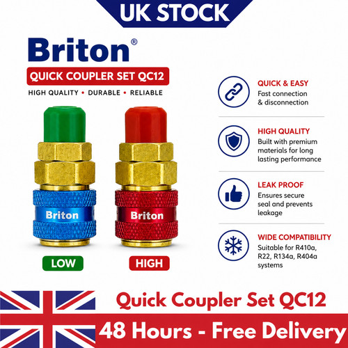 Briton qc12 quick coupler - briton,