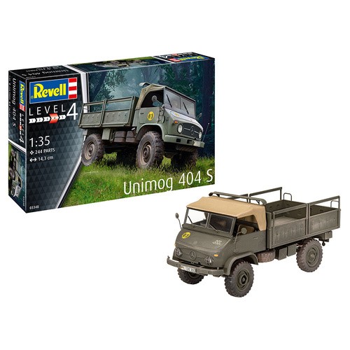 Revell unimog 404 - revell,