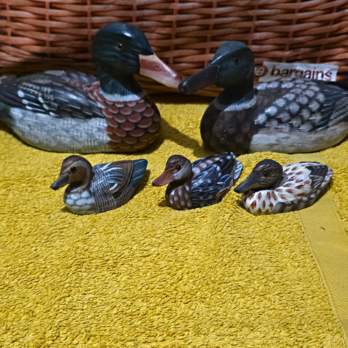 Vintage decoy duck - decoy,