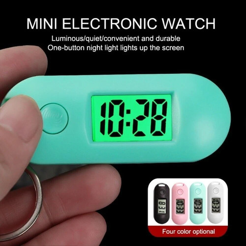 Mini lcd digital clock - digital, key