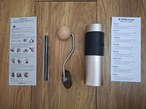 Kingrinder manual coffee - kingrinder,