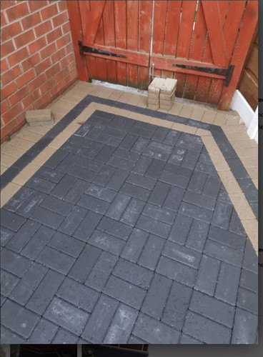 Driveway block paving - driveway,