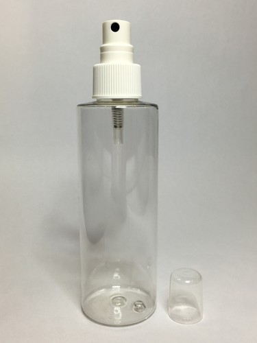 Empty 250ml clear cylindrical - 250ml,