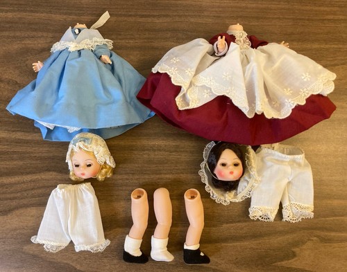 Lot vintage doll parts - lot, and