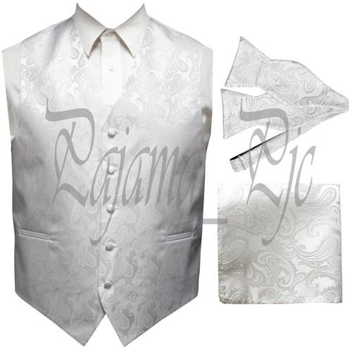 White 6xl paisley tuxedo - to,