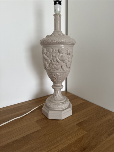 Decorative cherub table - cherub, lamp