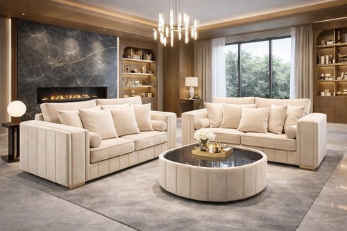 Full seater sofa set with - full,