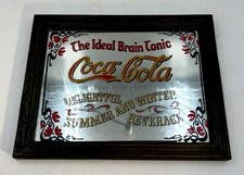 Rare vintage coca cola framed - vintage,