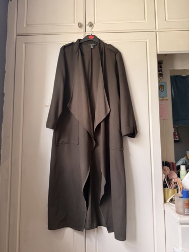 Primark khaki duster - primark, jacket