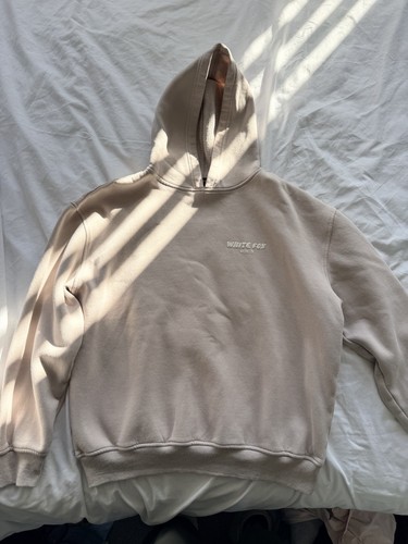 White fox hoody woman - white,