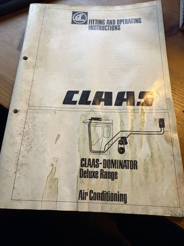 Claas dominator fitting and - dominator,