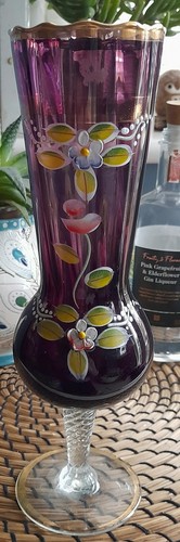 Vintage bohemian hand painted - vintage,